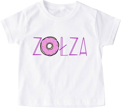 T-shirt koszulka dziecięca dla dziewczynki zołza roz 92