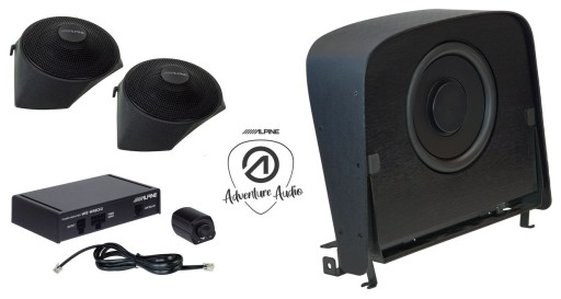 ALPINE PREMIUM AUDIO ДЛЯ PEUGEOT BOXER II КАМЕРА ДИНАМИКИ + УСИЛИТЕЛЬ + САБВИЛЬНИК