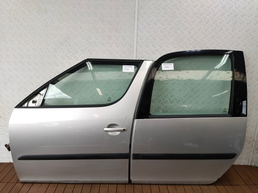 SKODA ROOMSTER 06-15 door front and rear. left KOMPLET colour LF7T