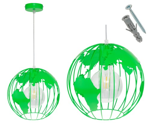 Стельовий світильник Moderno E27, відтінки зеленого