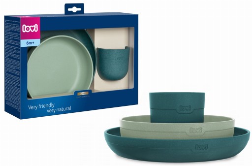 Набір посуду Lovi з деревного борошна, пластику, меламіну та бісфенолу А