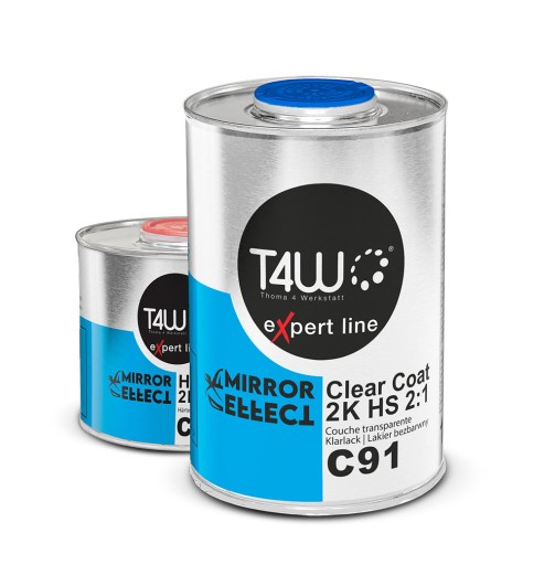 T4W C91 2K прозорий дзеркальний ефект 2: 1 / 1.5 L