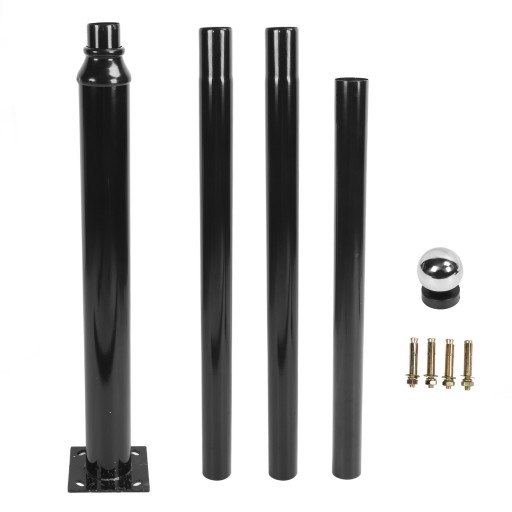 Столб уличного фонаря высотой 13 футов снаружи