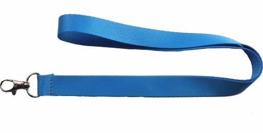 Ремінець для ключів без друку синій 50 шт