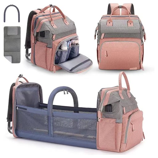 СУМКА НА КОЛЯСКУ РЮКЗАК ОРГАНІЗАТОР ДЛЯ МАМИ І ТАТА 3в1