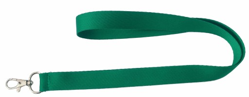 Ремінець для ключів гладкий зелений флакон 50 шт