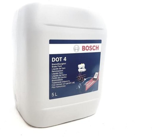 BOSCH ТОРМОЗНАЯ ЖИДКОСТЬ DOT-4 DOT 4 5000ML 5L