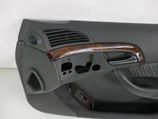 MERCEDES S W220 LIFT seat side right front black leather