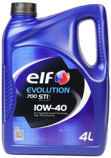 ELF EVOLUTION 700 STI масло 10W40 ACEA A3 / B4 4L