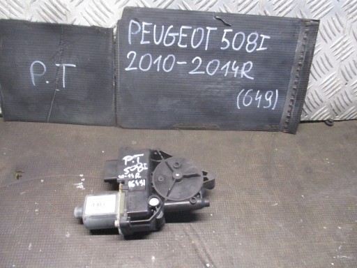 Мотор заднього правого скла peugeot 508 i 10-14r 9688808380