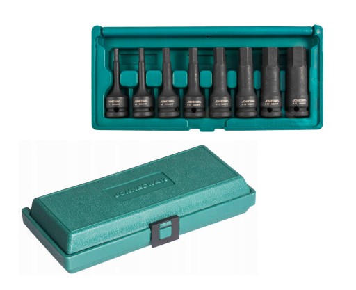 УДАРНІ ШИСТИРНІ КЛЮЧІ JONNESWAY 1/2 КОМПЛЕКТ 8 ЕЛ