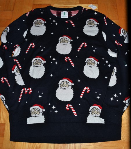 11' george Vianočný sveter v Santa Claus 2XL