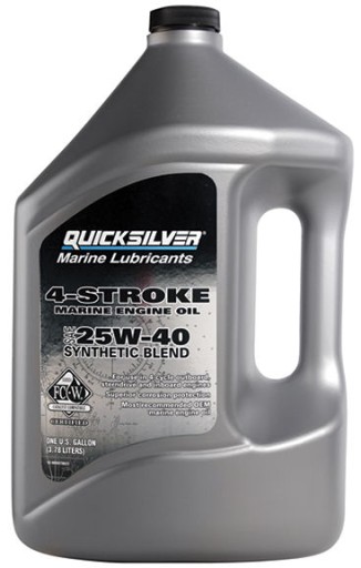 Olej Quicksilver 25W-40 Synthetic 3,78L