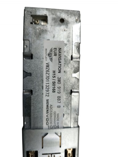 čtečka navigace BENTLEY CONTINENTAL GT a (2003-2010) 3W0919887B