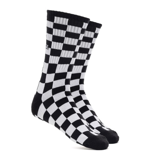 Pánske ponožky Vans Checkeboard Crew II black/white 42.5-47 Eu