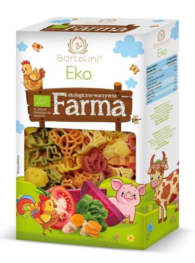 Паста Bartolini Eco Farma Animals 250 г