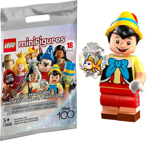 LEGO 71038 MINIFIGURES DISNEY PINOKIO NR 2 (5702017417813