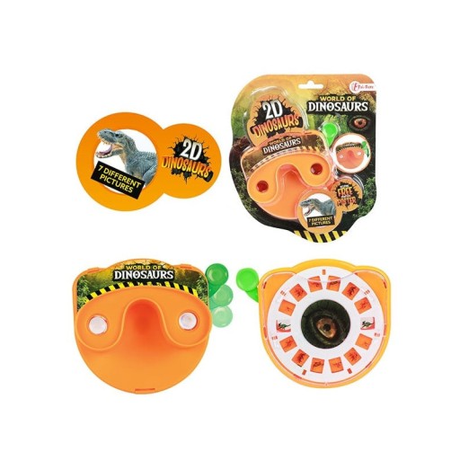 Обертовий діапроектор DINOSAURS 2D Glasses