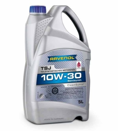 Олива RAVENOL 10W30 5L TSJ CLEAN SYNTO