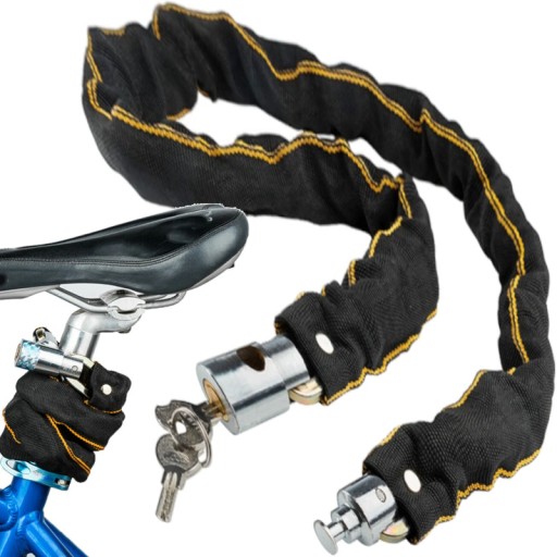 Велосипедний ланцюг безпеки MAXSELL PADLOCK FOR BIKE MOTOR BIKE LOCK