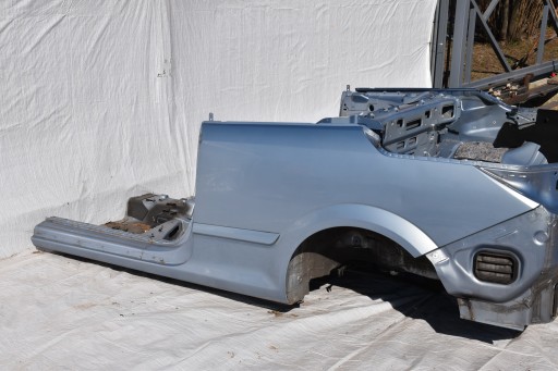 OPEL ASTRA H КАБРІОЛЕТ КРИЛО ЛІВИЙ ЗАДНІЙ ПОРІГ Z21C