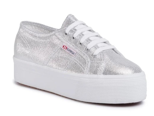 SUPERGA S009TC0 TENISKY NA PLATFORME 36 SS4A