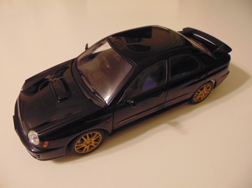 AUTOART 2001 SUBARU IMPREZA WRX NEW AGE STI 1:18