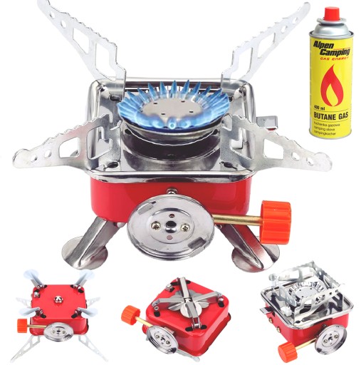 МІНІ ТУРИСТИЧНА ГАЗОВА ПЛИТА + КАРТРИДЖ