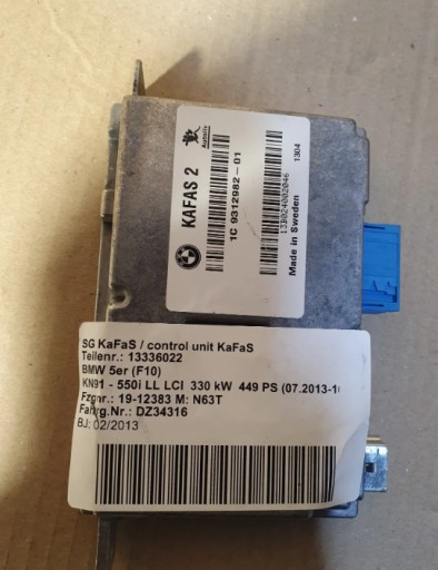 Bmw 5 f10 x4 f26 контролер камери kafas 2 9312982