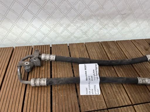 MERCEDES E-KLASA W207 Tubazione SERVOSTERZO tubo flessibile RURKI A2044600843 OE