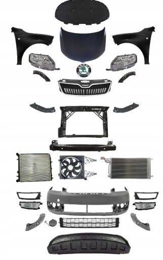 SKODA RAPID NH 2012-2017 РЕМЕНЬ ПЕРЕДНЕГО КАПОТА В КОМПЛЕКТЕ