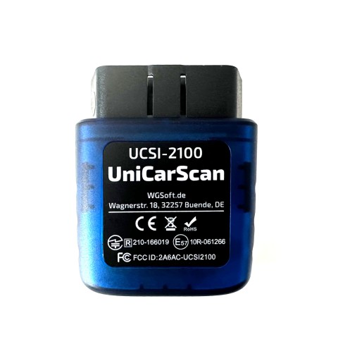 Interfejs diagnostyczny UCSI-2100 OBD-2 UniCarScan Motoscan