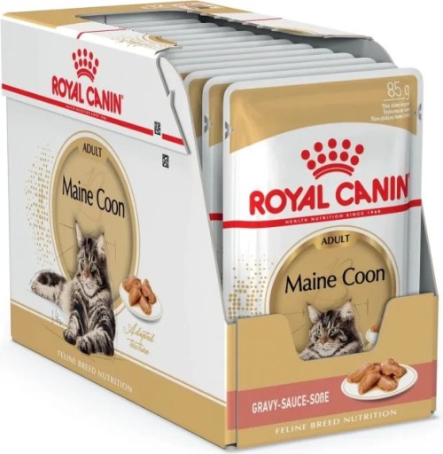 Royal Canin Maine Coon vlhké krmivo pre mačky v omáčke 12x85g