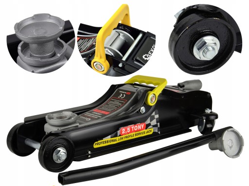 2.5 Т НИЗЬКИЙ ЖАБА ГІДРАВЛІЧНИЙ АВТОМОБІЛЬНИЙ ДОМКРАТ