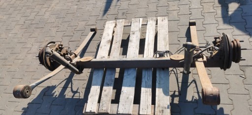 13-23 - Ford transit custom 13 - полная подвеска заднего моста