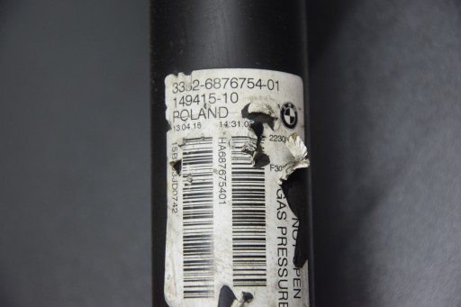 shock absorber left right rear part BMW 3 F30 330e