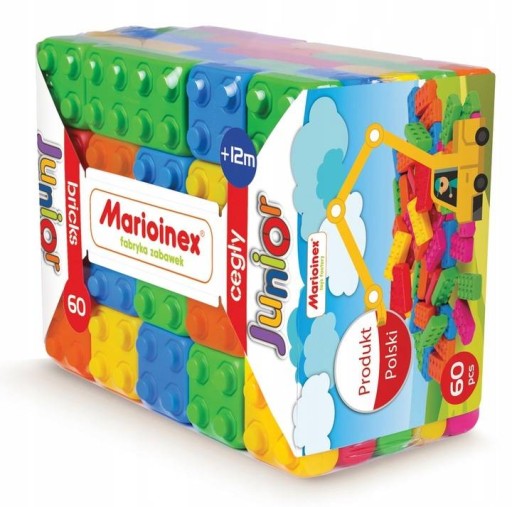 Цегляні блоки Marioinex junior 60 шт.