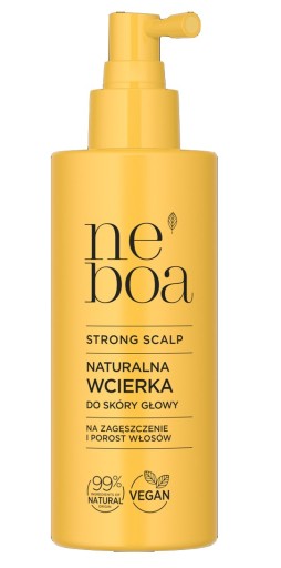 NEBOA Strong Scalp vtieranie do pokožky hlavy pre zahustenie a rast vlasov