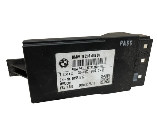 Module Siège BMW F10 F15 F25 F30 F34 F36 G30 G32