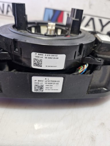 6976394 9170211 BMW E61 MANETKA steering wheel levers and controls ring