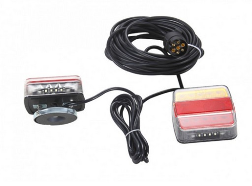 Светодиодные задние светодиодные фонари Магнит прицеп 7M луч