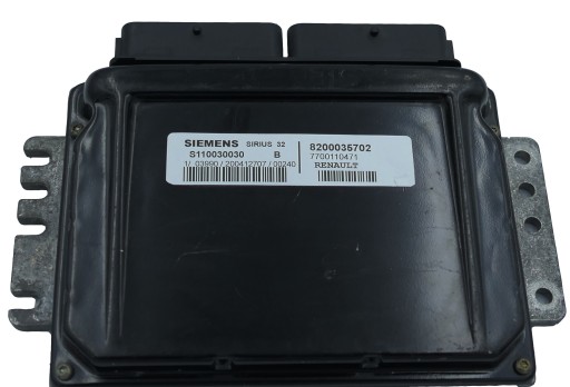 7700110471 S110030030 - Контроллер renault s110030030b 8200035702 программирование sirius32