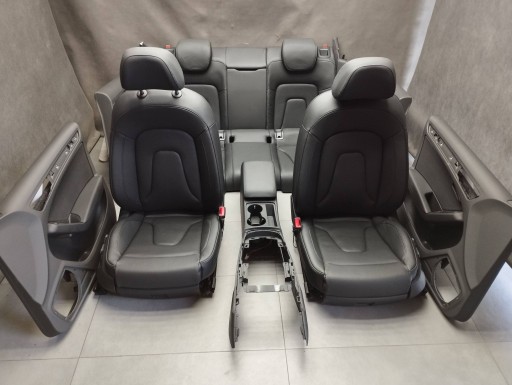 Audi A5 8T Sitze Seiten Leder WENTYLOWANE