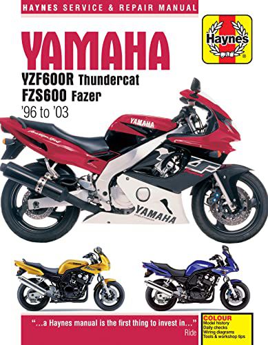 YAMAHA YZF600R THUNDERCAT ТА FZS FAZER - Haynes [КНИГА]