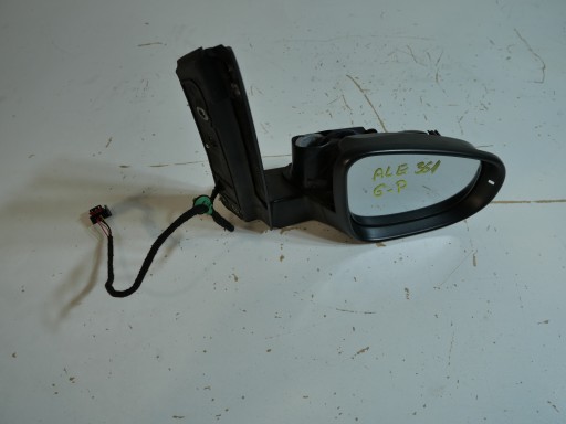 mirror right VW TOURAN II 1T0857934A EUROPA 6PIN