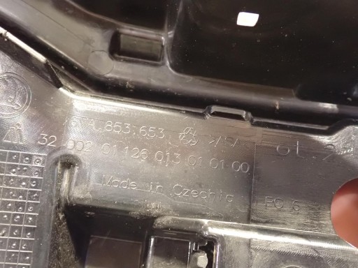 Grill SKODA FABIA IV 2021- 6VA853653