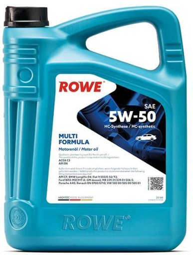ROWE HIGHTEC MULTI FORMULA 5W50 5л
