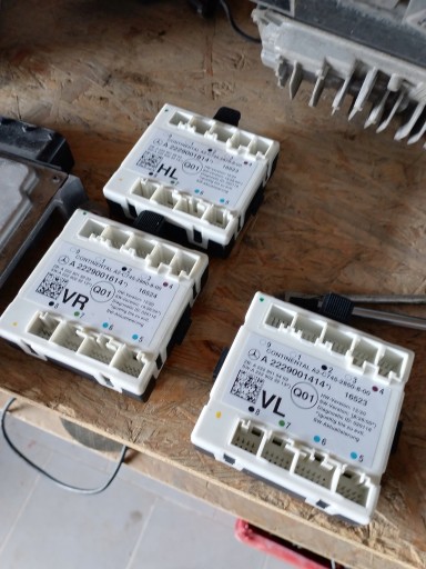 A2229001614 A2229001414 - MERCEDES W205 МОДУЛЬ ДВЕРІ ЛІВИЙ КОНТРОЛЕР 3X ПЕРЕД