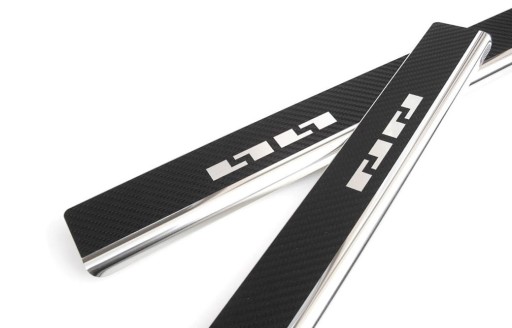 Накладки на пороги Hyundai BAYON 2021+