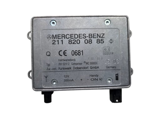 amplifier ANTENY MERCEDES W211 2118200885